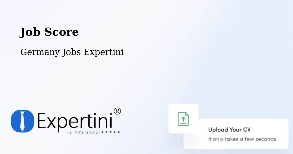 Job Score & Job Description Score Tool – Süplingen - Germany Jobs Expertini