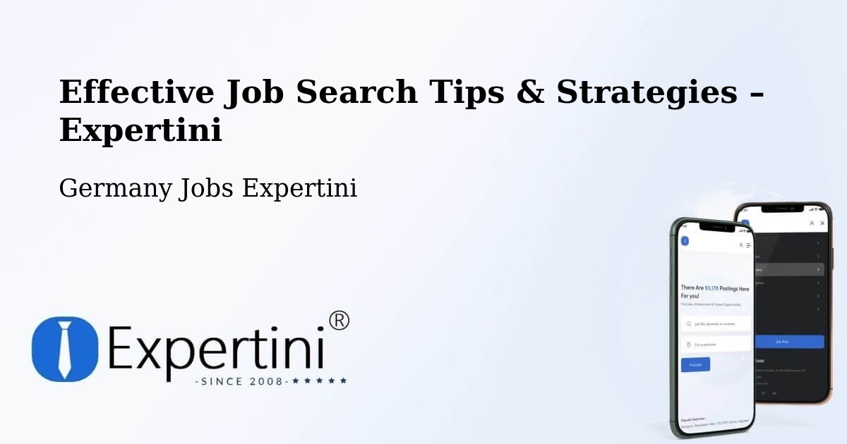 Job Search Tips & Strategies for Job Seekers – Süplingen - Süplingen, Germany Jobs Expertini